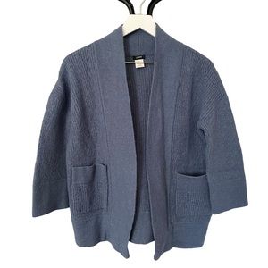 J. Crew Alpaca - Merino Wool Blend Open Front Cardigan Sweater Womens Size Small